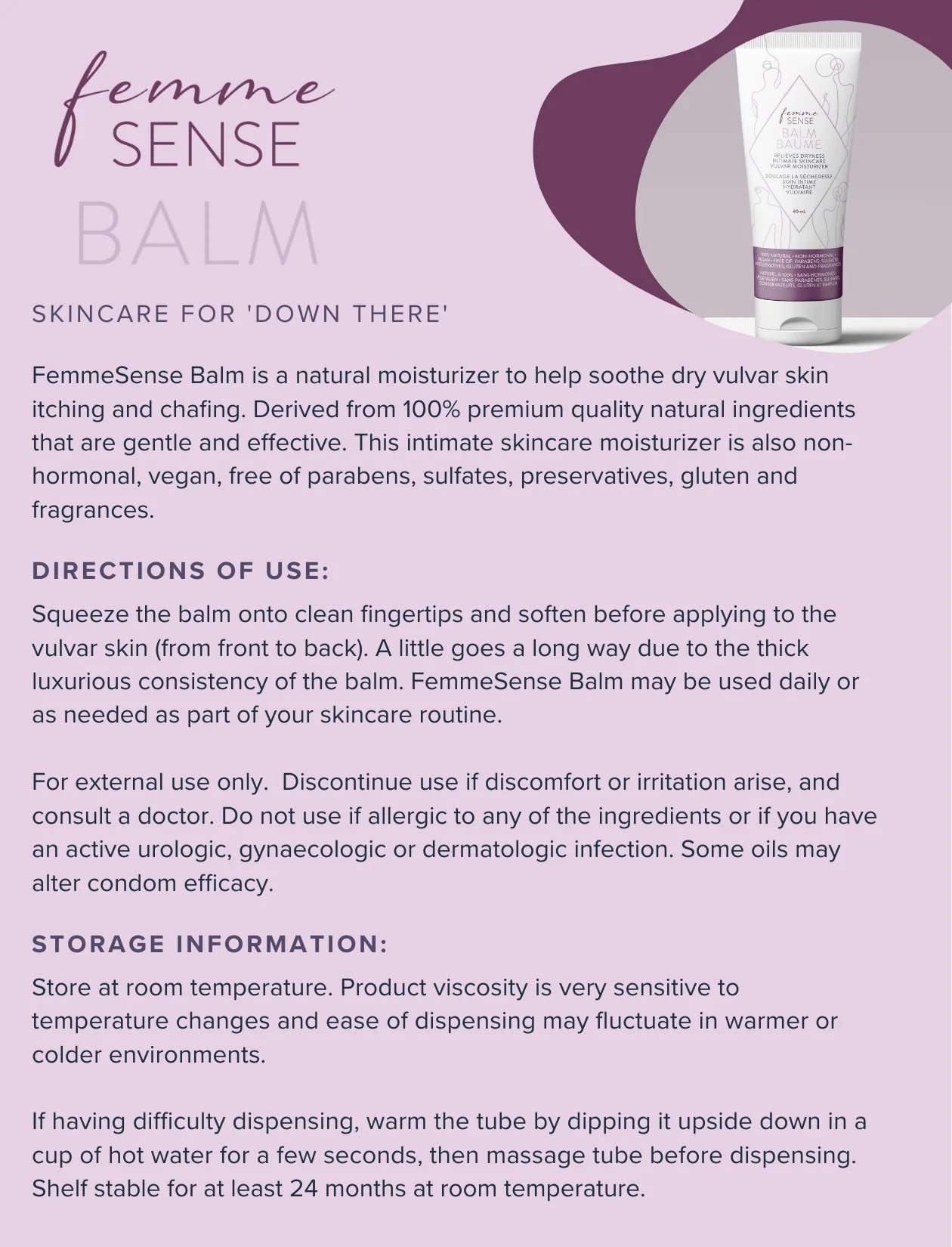 Femme Sense Balm