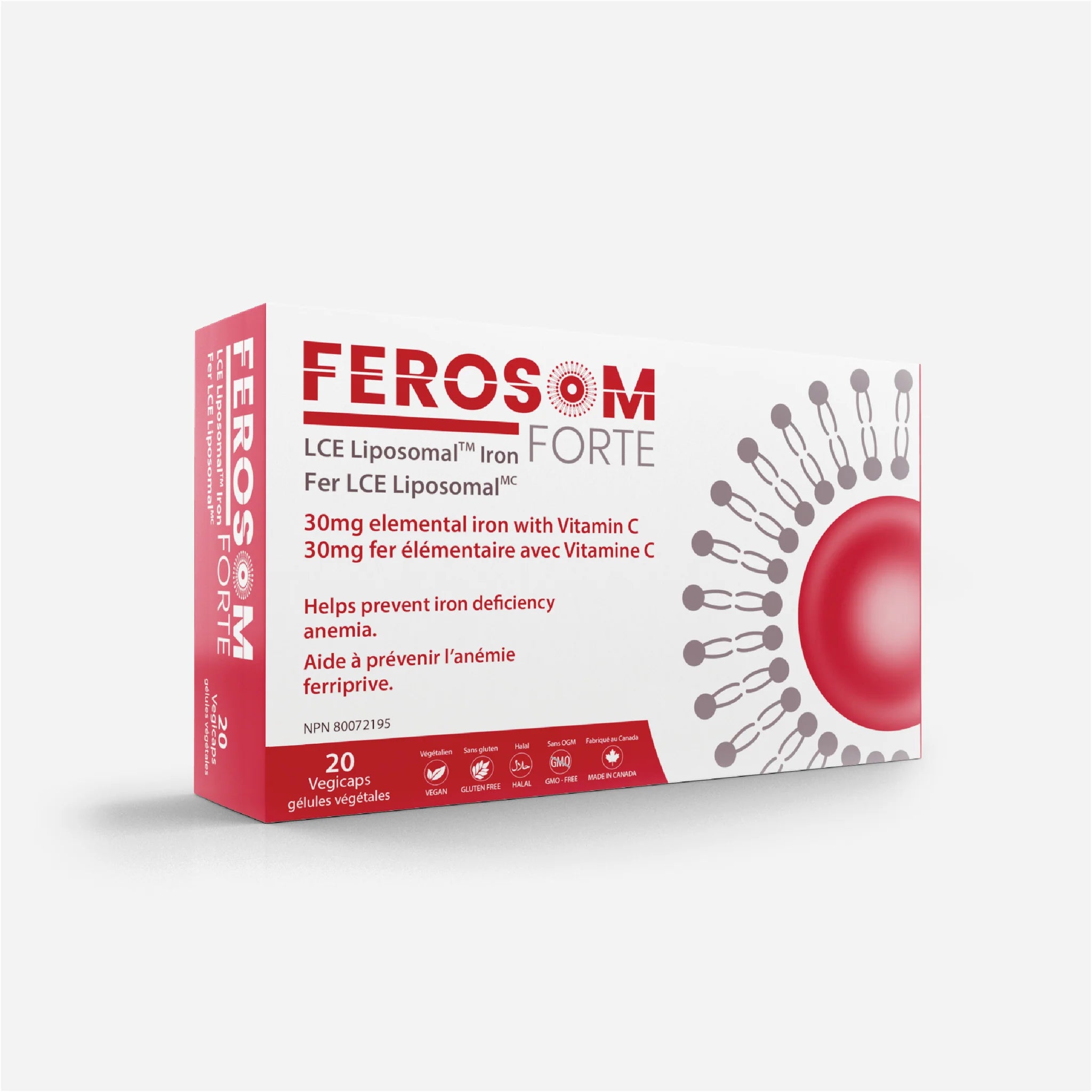 Ferosom Forte - LCE Liposomal Iron Capsules