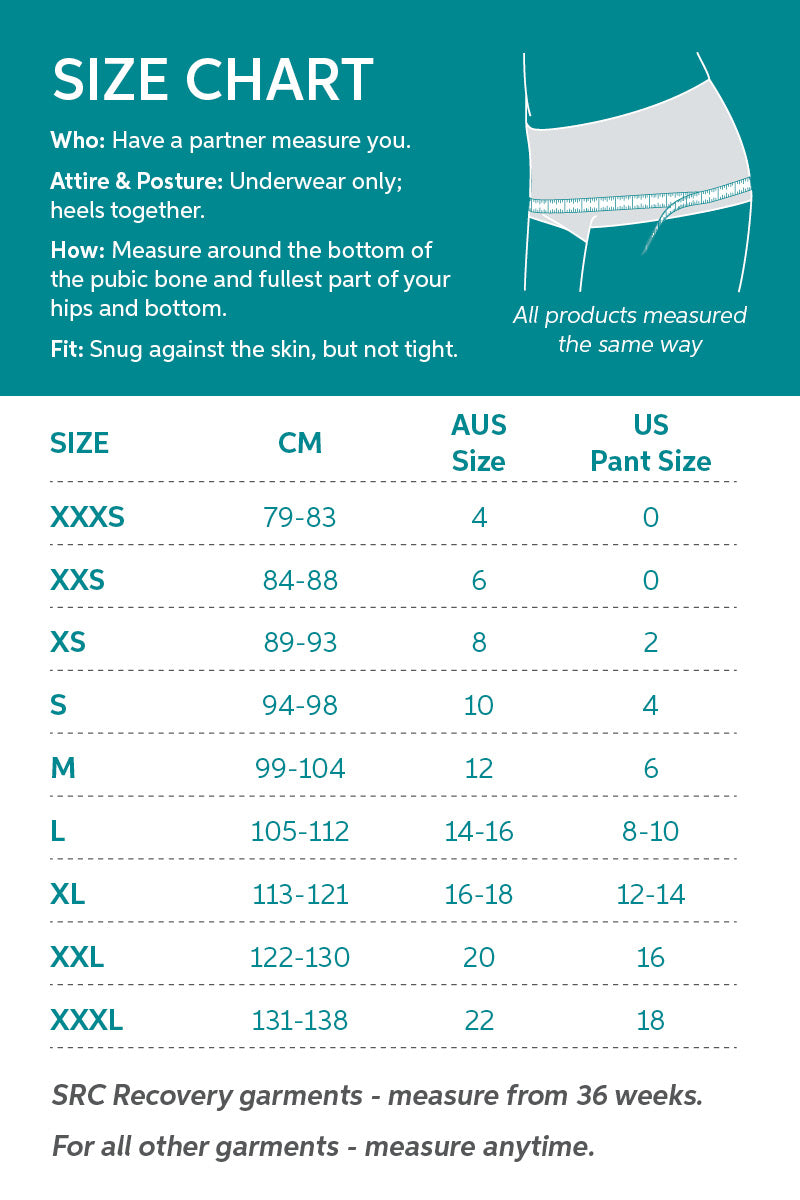 SRC Recovery Leggings, postpartum compression garment