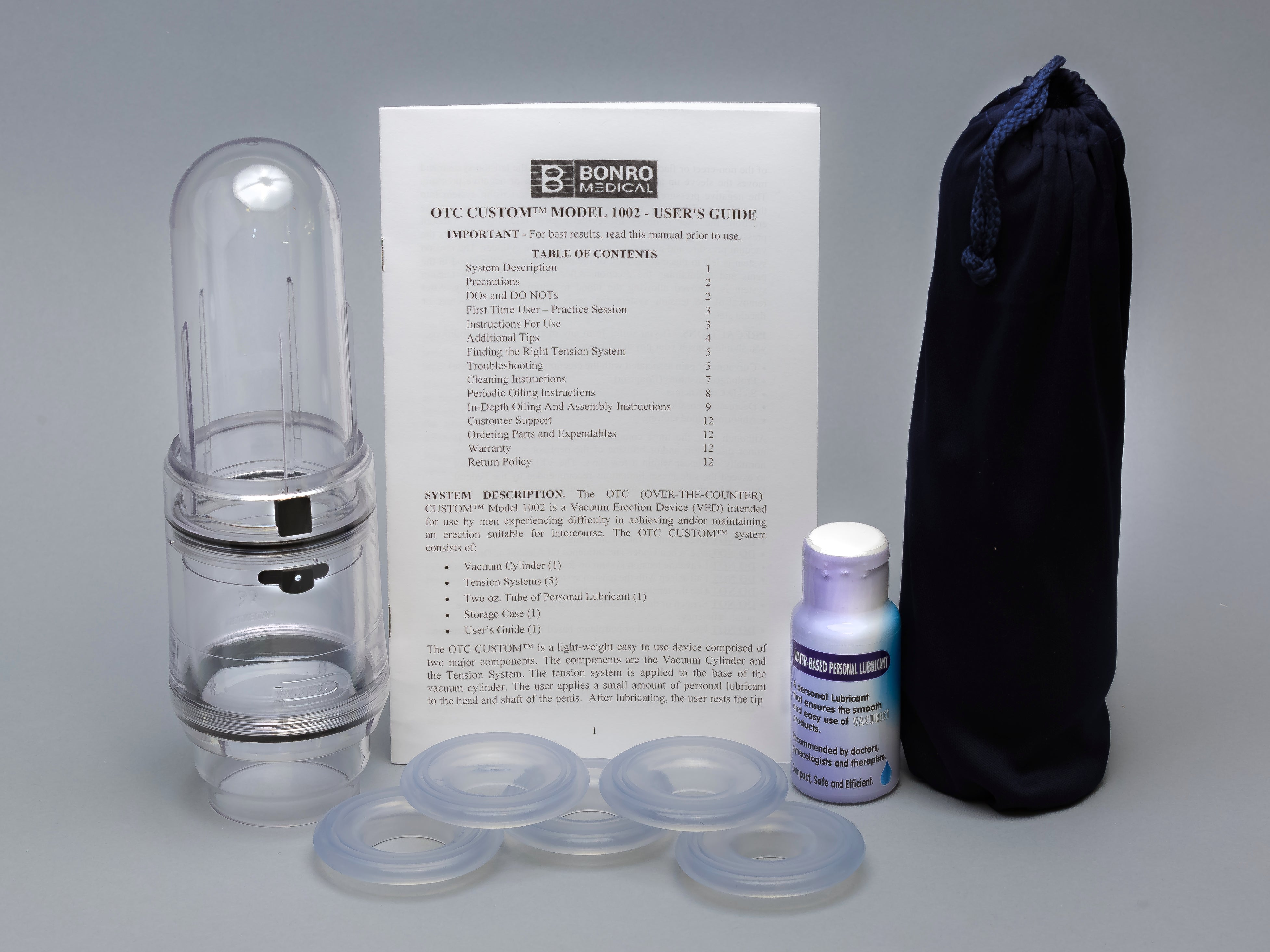 Vacurect™ OTC Custom ED Pump: Vacuum Penis Pump for Erectile Dysfunction