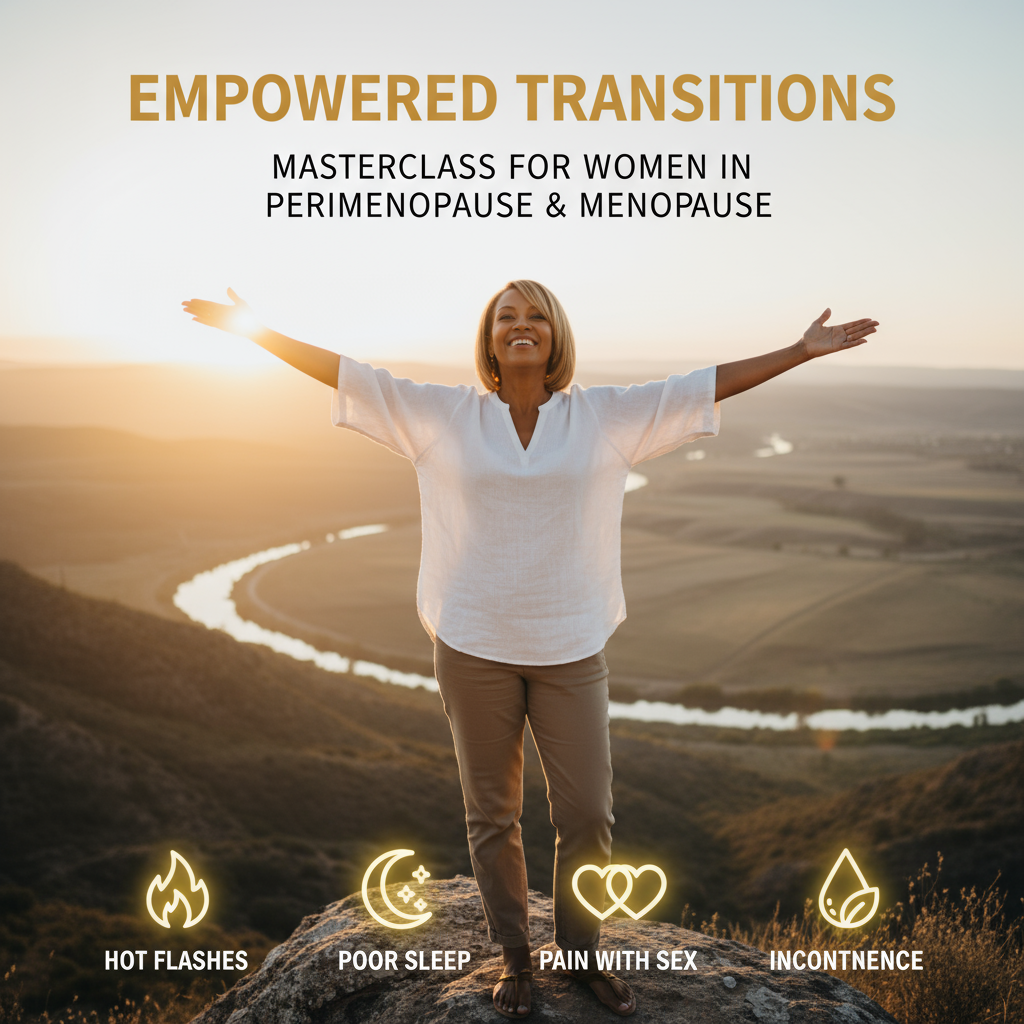 EMPOWERED TRANSITIONS: MASTERING PERIMENOPAUSE & MENOPAUSE